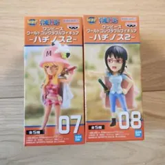 【新品・未開封】ワンピース ワールドコレクタブルフィギュア 朱雀・たしぎセット