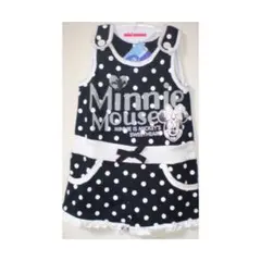 値下げ中↓匿名発送*新品*ミニー*サロペット*水玉*オーバーオール