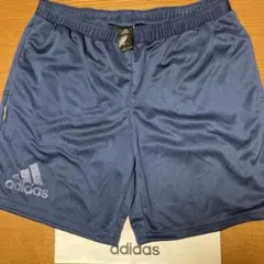 アディダスadidas XO 紺ネイビー速乾ハーフパンツclimalite