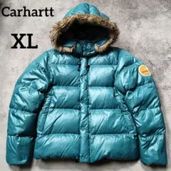 l*A様 【XL】carhartt カーハート ファー付 ダウンジャケット ワッ