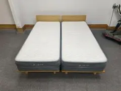 T8606☆展示品☆シモンズ☆ビューティーレスト☆シングルツインベッド 