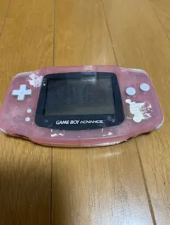 ゲームボーイアドバンス クリアピンク 本体