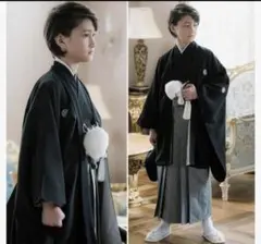 キャサリンコテージ　袴　男児袴　卒業式　130〜140[135] 黒