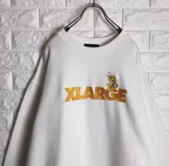 XLARGE TWEETY エクストララージ 刺繍ロゴ スウェット トレーナー