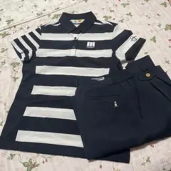 新品同様☆マンシングウェアのポロシャツ＆キュロットのセットアップ♪