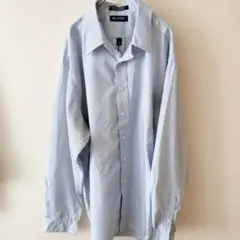 puritan ライトブルー長袖シャツ 【XL】ビックシルエット★シンプルシャツ