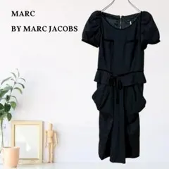 zA79【M】MARC BY MARC JACOBS ワンピース パフスリーブ