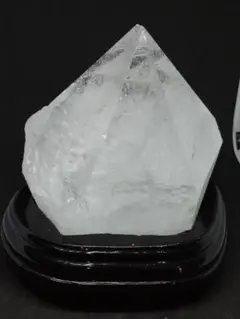 天然石■水晶■原石■ロッククリスタルクォーツ■カチ割■ラフ■専用台座付き