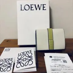 とっちゃ様専用●日本橋三越購入 LOEWE トライフォールドウォレット
