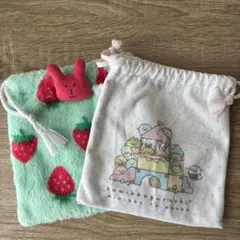 【2点セット】 CRAFTHOLIC すみっコぐらし 巾着袋 2点セット