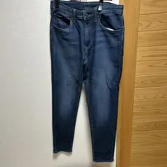 スリムフィット ダークブルーデニム