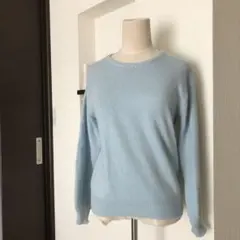 美品★Te chichi アンゴラ混 ビジュー ニット