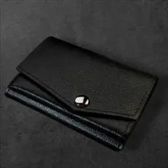 【極美品】abrAsus アブラサス 小さい財布 ブラック