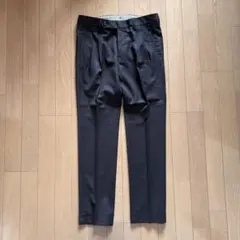 【MAURO GRIFONI】マウログリフォーニ スラックス ウールパンツ 黒