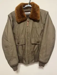 KARAKU B-15フライトジャケット M オリーブ 美品 - メルカリ