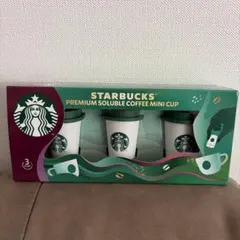 【STARBUCKS】プレミアムソリュブルコーヒー ミニカップ 3個入り