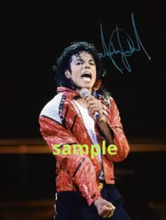 激レア！マイケル・ジャクソン サイン 日本ツアー '87 - メルカリ