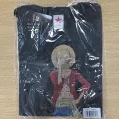 ルフィ イラスト Tシャツ Mサイズ 黒