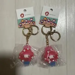 サンリオミャクミャククリアカラー キーホルダー　マイメロ　2個