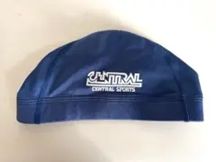 【匿名配送】セントラル　スイミング　紺帽子　Lサイズ　記名なし　紺