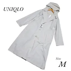 新品未使用　UNIQLO　ユニクロ　フーデッドロングコート