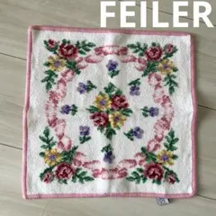 新品⭐︎FEILER フェイラー ハンカチ 花柄 ピンクのサムネイル