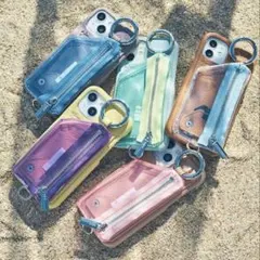 ajew iPhone13 Proケース　ストラップ付き　エジュー