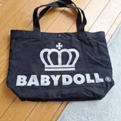 BABYDOLL クラウンデザイン 限定 トートバッグ シルバーのサムネイル