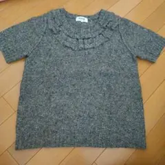 SONIA BY SONIA RYKIEL ニット 半袖 グレー 40のサムネイル
