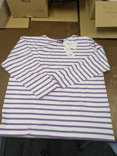 新品 Le Minor BRETON ボーダーカットソー T5のサムネイル