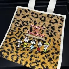 スヌーピー PEANUTS ヒョウ柄バッグ トートバッグ