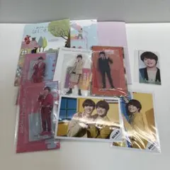 なにわ男子　大橋和也　藤原丈一郎　アクリルスタンド　公式写真　会報　セット