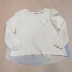 anyFAM ユニコーン刺繍長袖カットソー120