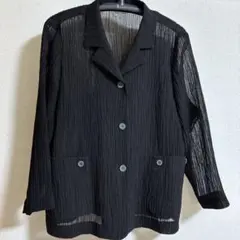 シアー ジャケット ブラックのサムネイル