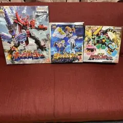 バンダイ　DXキングオージャー　まとめて３個セット　ジャンクのゴミ扱い