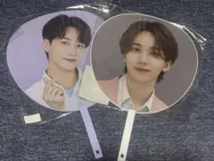SEVENTEEN ジョンハン　うちわ　セット