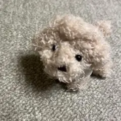 ハンドメイド プードル ぬいぐるみ
