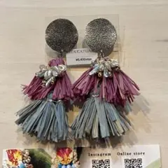 ハンドメイド作家　seducatoare イヤリングのサムネイル