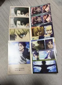 進撃の巨人　memorial Card 4枚セット