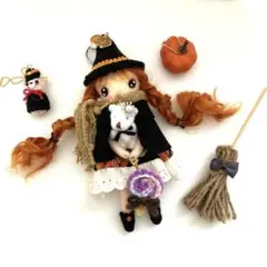 カントリードール ドールチャーム ハロウィン仕様 限定セットA