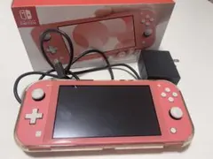 Nintendo Switch Lite コーラル HDH-001 充電器付き