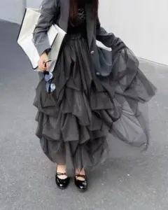 2026年最新】THE toe iris tulle skirtの人気アイテム - メルカリ