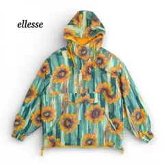 美品 エレッセ スキーウェア 【M】 ジャケット スノボ 花柄 ひまわり 日本製