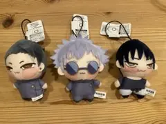 呪術廻戦 ちょぴぬいぷち マスコット 五条悟 夏油傑 伏黒甚爾