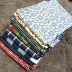 ス*３様 3843 ウール着物おまとめ8着！リメイク•お稽古用など☆