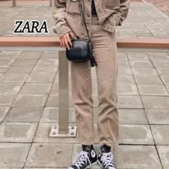 ZARA コーデュロイパンツ コットン100% 柔らか ボトムス