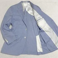 XL◎美品/CHAPS RALPH LAUREN テーラードジャケット ブルー