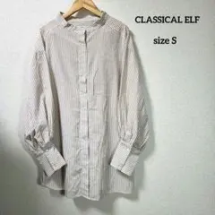CLASSICAL ELF ストライプオーバーサイズ シャツ Sサイズ