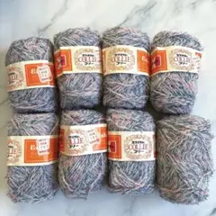 ⑩ エクスラン コリー 毛糸 8玉 カールタイプ