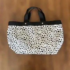 GU 10ポケットトートバッグ　マザーズバッグ　ダルメシアン柄